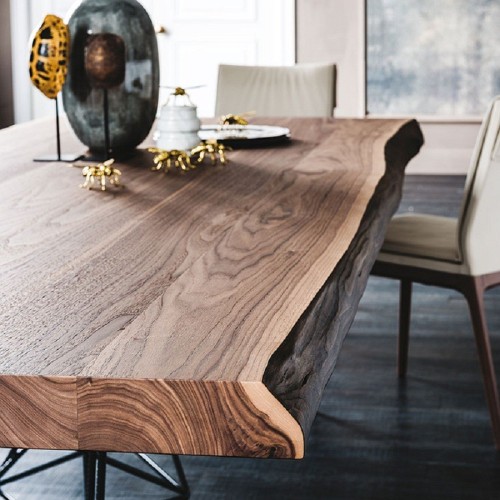 Gordon Deep Wood Cattelan Italia dining Table