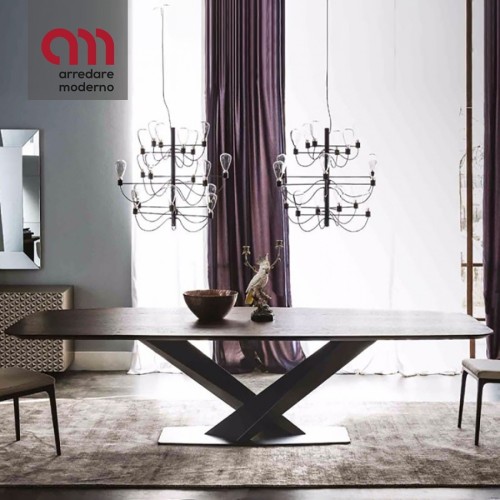 Stratos Wood Cattelan Italia Table design