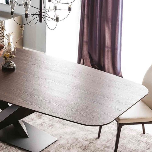 Stratos Wood Cattelan Italia Table design