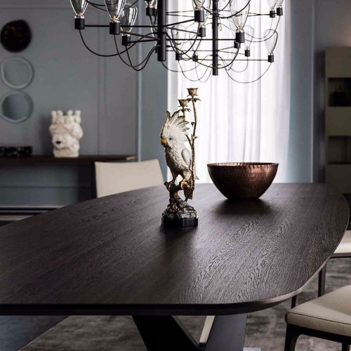 Stratos Wood Cattelan Italia Table design