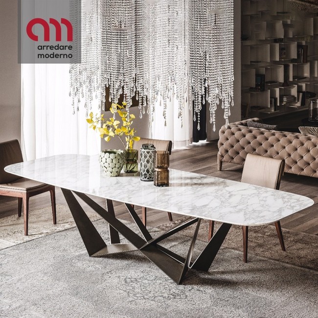 Skorpio Keramik Cattelan Italia kitchen Table