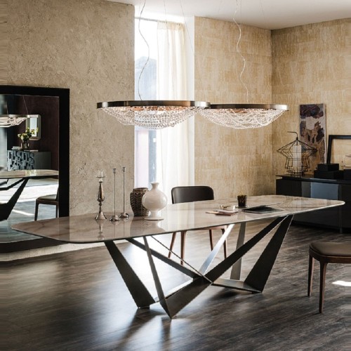 Skorpio Keramik Cattelan Italia kitchen Table