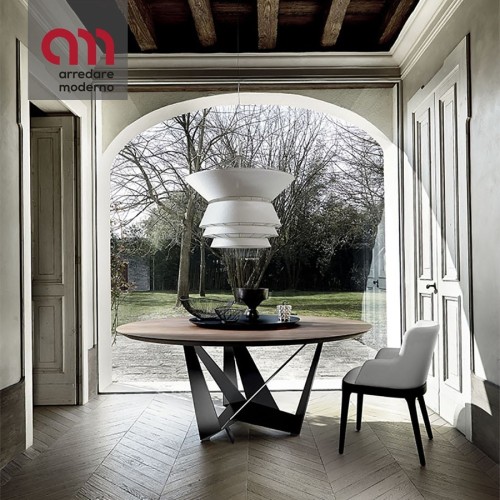 Skorpio Round Cattelan Italia dining Table