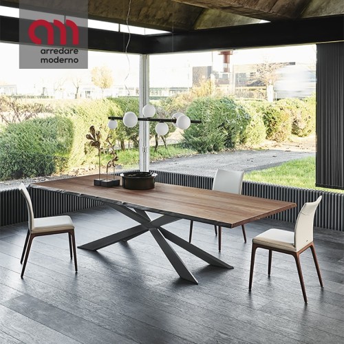 Spyder Wood Cattelan Italia Table design