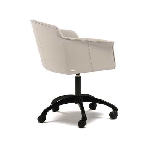 Tyler Wheels Cattelan Italia Chair with armrests