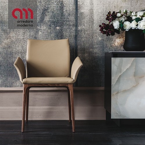 Arcadia Cattelan Italia Chair with armerests