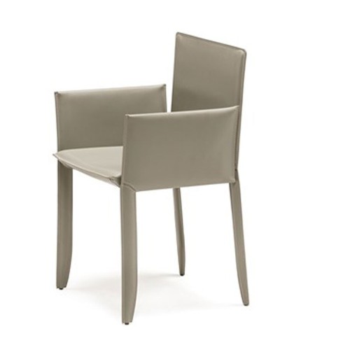 Piuma Edition Cattelan Italia Chair with armrests