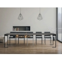 Tecno Evolution Itamoby Console table anthracite frame