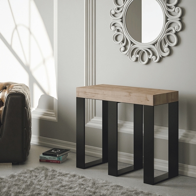 Futura Itamoby Console table anthracite frame