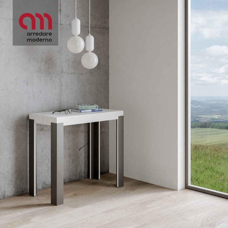 Linea Itamoby Console table anthracite frame