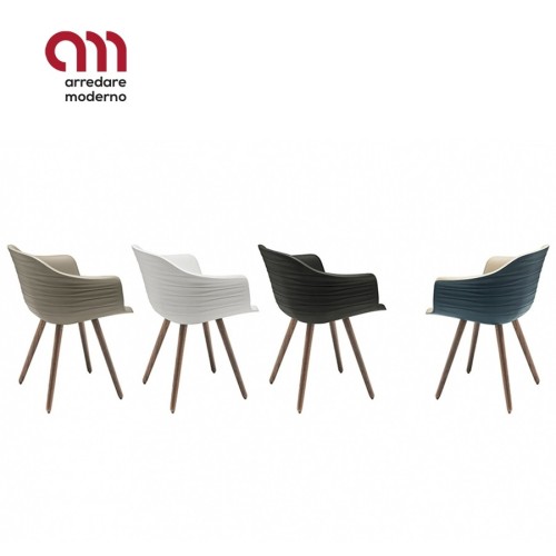 Indy Cattelan Italia Armchair in wood