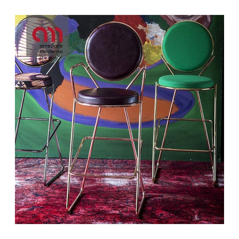 Double Zero Moroso Stool with armrest