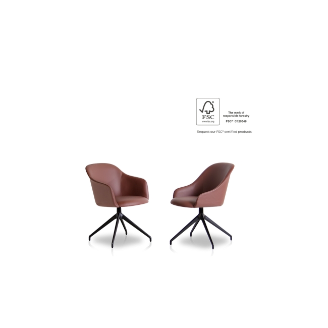 Lyz Potocco chair with perch base