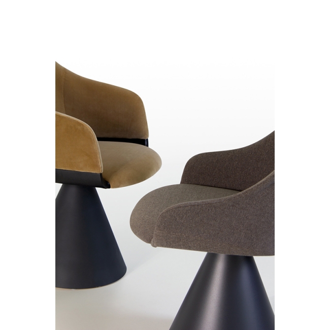 Lyz Potocco Armchair with cone base