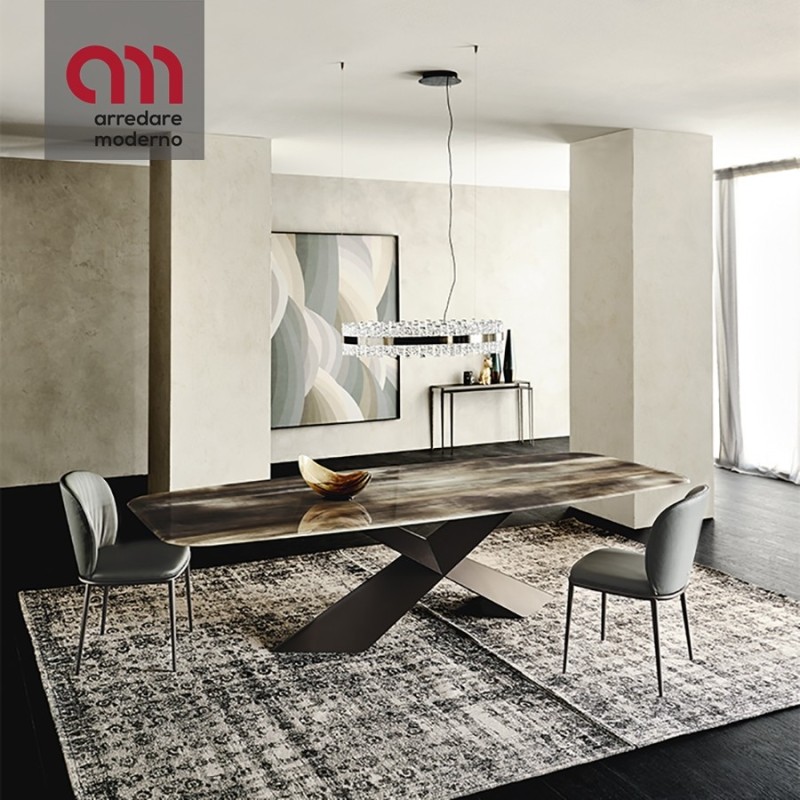 Tyron Crystalart Cattelan Italia kitchen Table