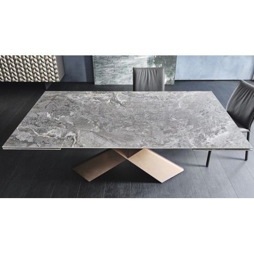 Tyron Keramik Drive Cattelan Italia extending Table