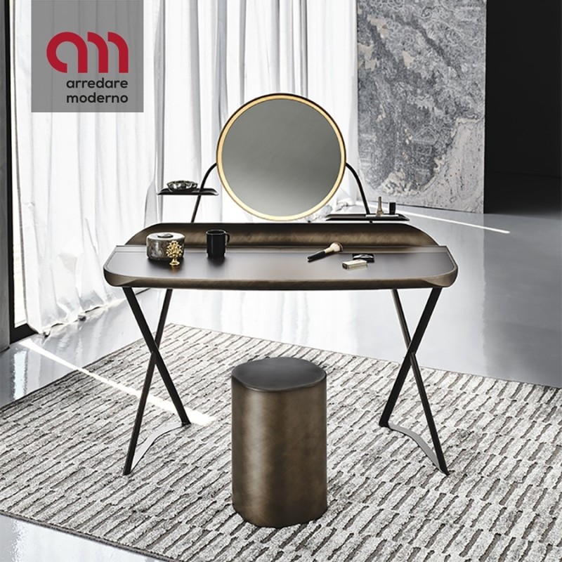 Cocoon Trousse Leather Cattelan Italia Console Table