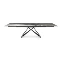 Premier Crystalart Drive Cattelan Italia extended dining Table