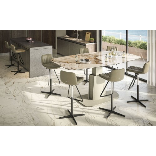 Aviator Keramik Lift Cattelan Italia stable Table