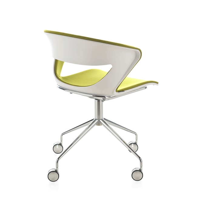 Kicca Kastel 4 legs swivel chair with castors