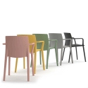 Klia Kastel chair with armrests