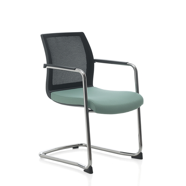 Karma Mesh Kastel Sled Chair