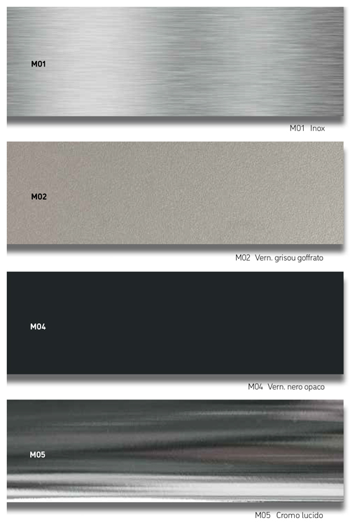 Altacom metal finishes