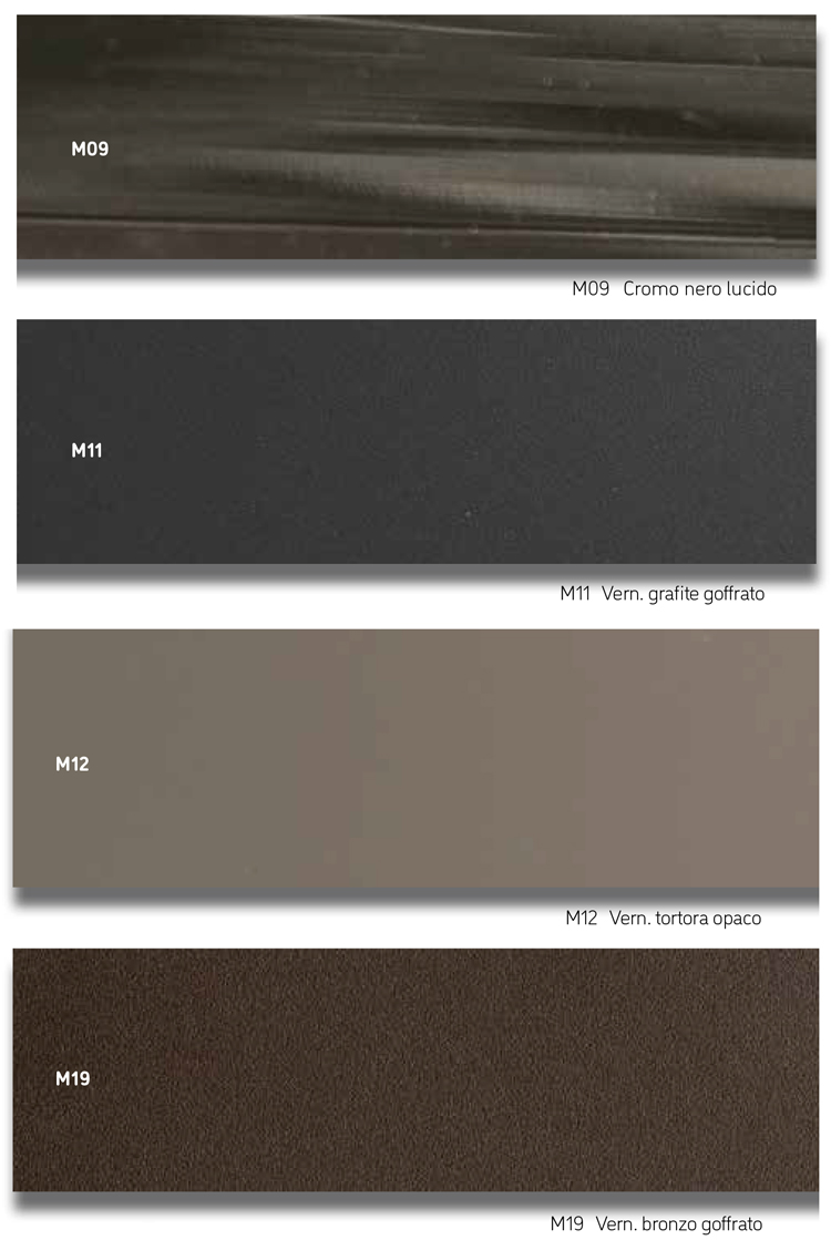 Altacom metal finishes