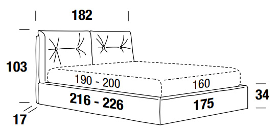 Scotty Felis Double Bed Sizes