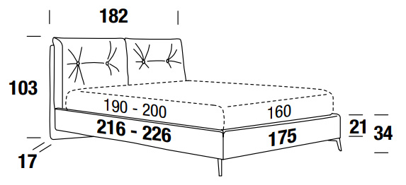 Scotty Felis Double Bed Sizes