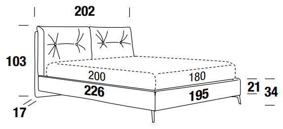 Scotty Felis Double Bed Sizes