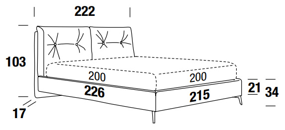 Scotty Felis Double Bed Sizes