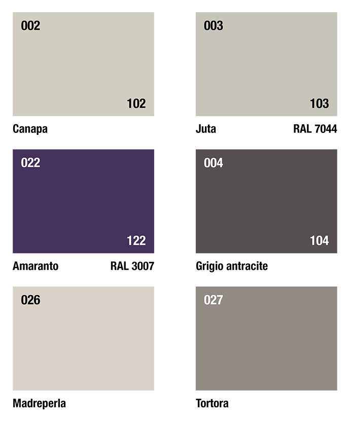 Twils lacquered finishes