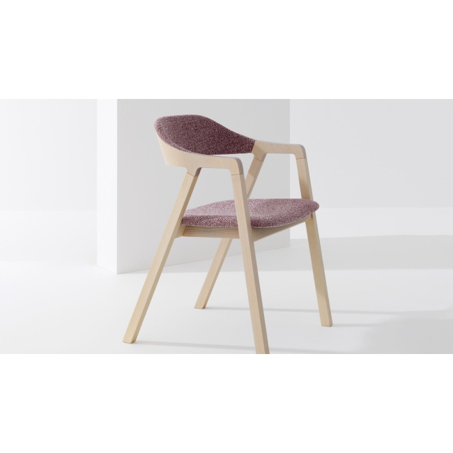 Silla Layer Billiani con reposabrazos