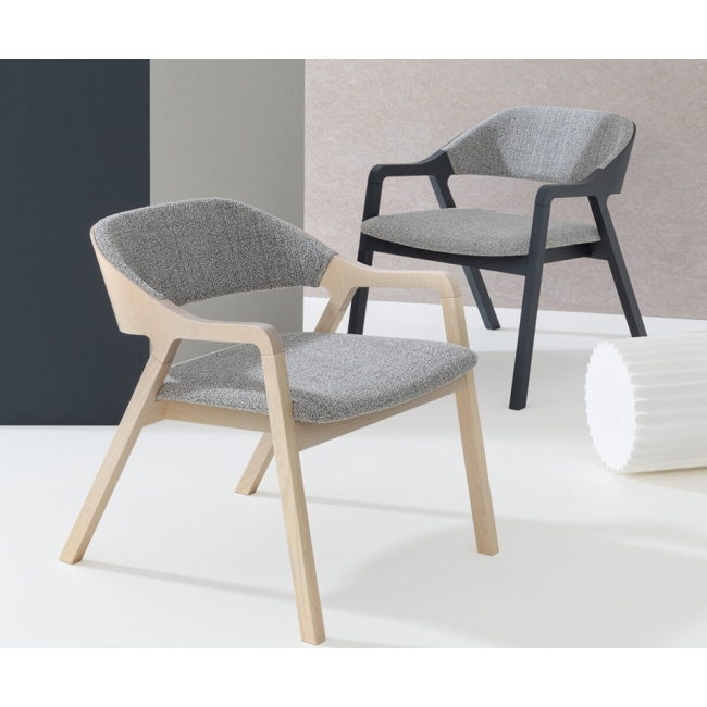 Silla Layer Billiani con reposabrazos