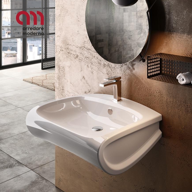 Lavabo de baño Hi-Line Hidra Cerámica