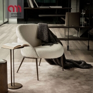 Silla Camilla Lounge Cattelan Italia con reposabrazos