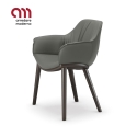 Silla Scarlett Wood Cattelan Italia