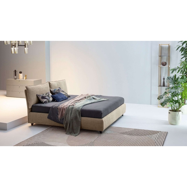 Cama una plaza y media Blanca Twils