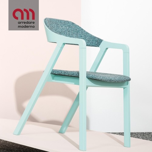 Layer Billiani Silla moderna con reposabrazos