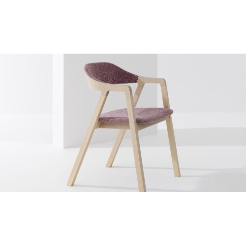 Layer Billiani Silla moderna con reposabrazos