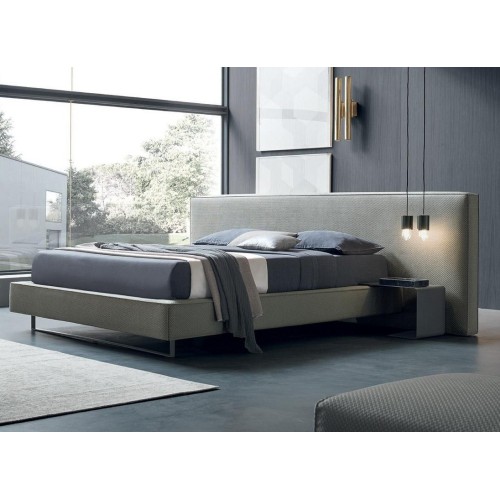 Cama Doble Bowie con Almacenamiento de Felis - ArredareModerno.com