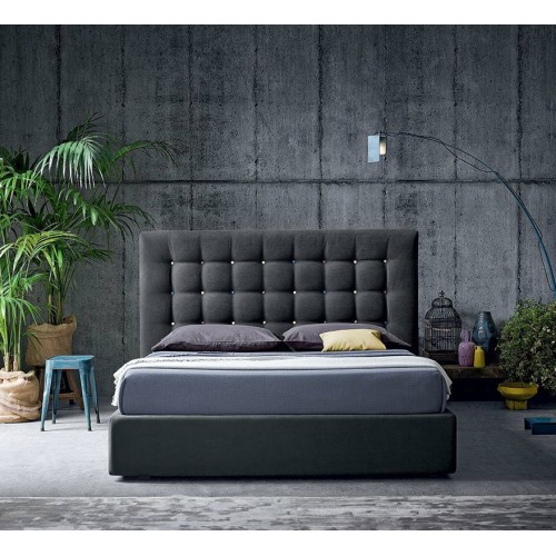 Cama doble Karl Felis rembourré - Arredare Moderno