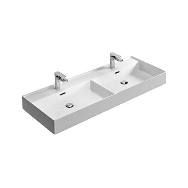 Kiub Hidra Ceramica Lavabo de baño Doble refinado