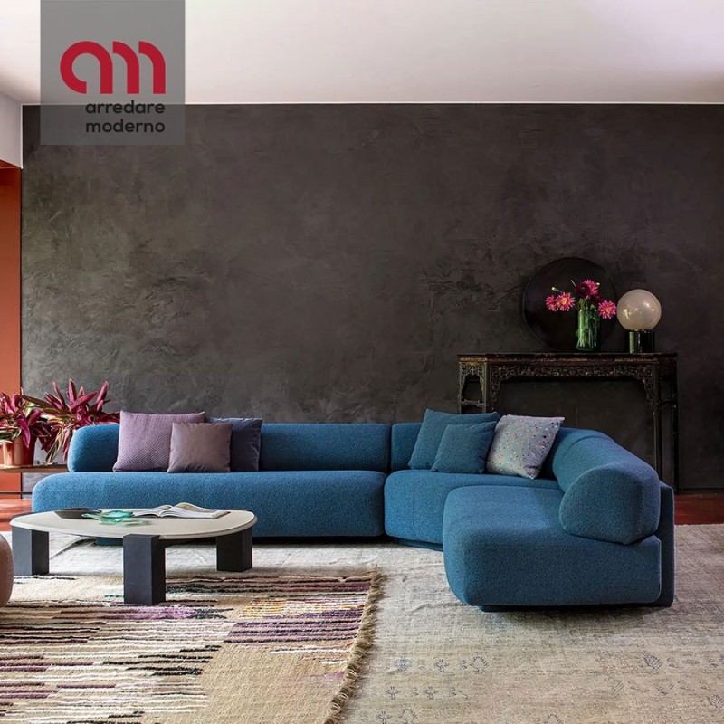 Gogan Moroso Sofa de esquina con chaise longue