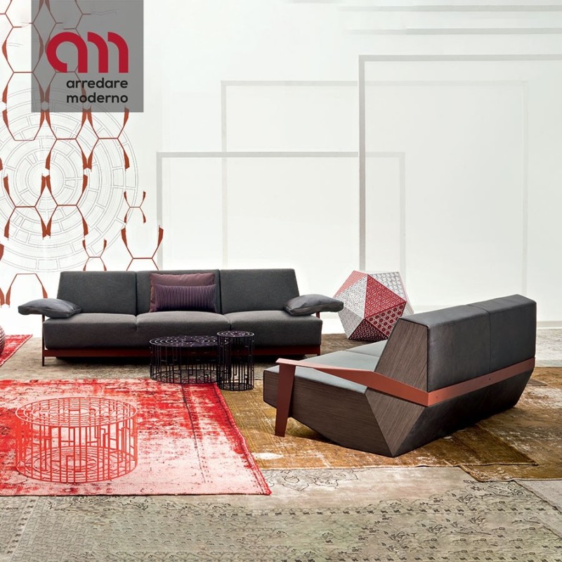 Silver Lake Moroso Sofá 2 y 3 plazas lineales