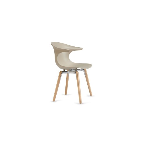 Loop Mono Wooden Legs Infiniti Design Silla