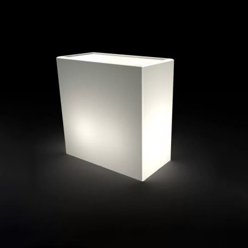 Ellenico Kloris Jarrón rectangular iluminable