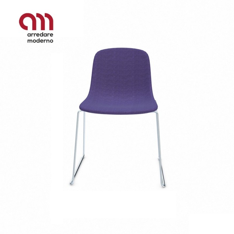 Pure Loop Mono Infiniti Design Silla de trineo tapizada