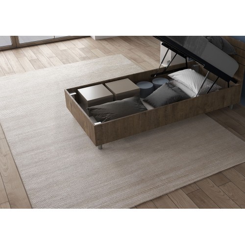 Cama individual Ityhome Nuamo cabecera baja - Arredare Moderno